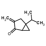 CAS#: 34181-27-6, 5-Isopropyl-3-Methylenebicyclo[3.1.0]Hexan-2-One