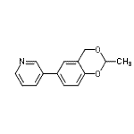 CAS#: 342037-19-8, 3-(2-Methyl-4H-1,3-Benzodioxin-6-Yl)Pyridine
