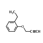 CAS 登录号：342403-44-5， 1-乙基-2-(2-丙炔-1-基氧基)苯