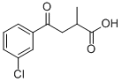 CAS#: 34243-96-4, 2-Methyl-4-Oxo-4-(3'-Chlorophenyl)Butyric Acid