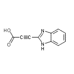 CAS 登录号：342623-47-6， 3-(1H-苯并咪唑-2-基)-2-丙炔酸