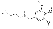 CAS#: 34274-04-9, N-(3-Methoxypropyl)-3,4,5-Trimethoxybenzylamine