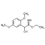 CAS 登录号：342891-04-7， 乙基2-(2,5-二甲氧基苯基)-2-羟基乙亚氨酸酯
