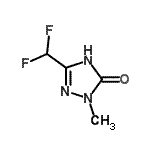 CAS#: 343314-82-9, 5-(Difluoromethyl)-2-Methyl-1,2-Dihydro-3H-1,2,4-Triazol-3-One