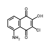 CAS#: 343317-69-1, 5-Amino-3-Chloro-2-Hydroxy-1,4-Naphthoquinone
