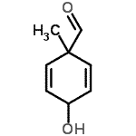 CAS#: 343346-59-8, 4-Hydroxy-1-Methyl-2,5-Cyclohexadiene-1-Carbaldehyde