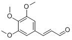CAS 登录号：34346-90-2， 3-(3,4,5-三甲氧基苯基)丙-2-烯醛