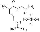 CAS 登录号：34367-76-5， 精氨酰-甘氨酰胺硫酸盐