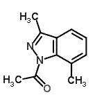 CAS#: 343773-68-2, 1-(3,7-Dimethyl-1H-Indazol-1-Yl)Ethanone