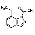 CAS#: 343773-69-3, 1-(7-Ethyl-1H-Indazol-1-Yl)Ethanone