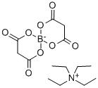 CAS 登录号：343783-59-5， 四乙基铵二[丙二酸-(2-)]硼酸盐