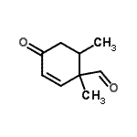 CAS#: 343864-77-7, 1,6-Dimethyl-4-Oxo-2-Cyclohexene-1-Carbaldehyde