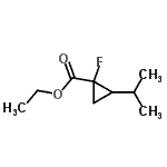 CAS#: 343867-06-1, Ethyl 1-Fluoro-2-Isopropylcyclopropanecarboxylate