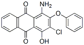 CAS 登录号:34391-96-3, 1-氨基-3-氯-4-羟基-2-(苯氧基)蒽-9,10-二酮