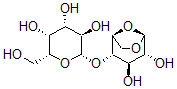 CAS#: 34395-01-2, (2S,3R,4S,5R,6R)-2-[[(1S,2S,3R,4R,5S)-3,4-Dihydroxy-6,8-Dioxabicyclo[3.2.1]Octan-2-Yl]Oxy]-6-(Hydroxymethyl)Oxane-3,4,5-Triol