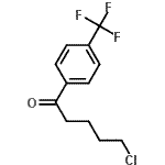 CAS#: 343968-74-1, 5-Chloro-1-[4-(Trifluoromethyl)Phenyl]-1-Pentanone