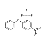 CAS#: 344-47-8, 4-Nitro-1-Phenoxy-2-(Trifluoromethyl)Benzene