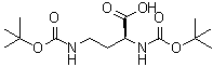 CAS#: 34404-27-8, (2S)-2,4-Bis({[(2-Methyl-2-Propanyl)Oxy]Carbonyl}Amino)Butanoic Acid
