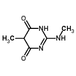 CAS 登录号：344255-91-0， 5-甲基-2-(甲基氨基)-4,6(1H,5H)-嘧啶二酮