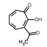 CAS#: 344296-45-3, 3-Acetyl-2-Hydroxy-2,4,6-Cycloheptatrien-1-One