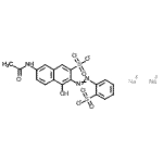 CAS#: 3443-89-8, Disodium 7-Acetamido-4-Hydroxy-3-(2-Sulfonatophenyl)Azo-Naphthalene-2-Sulfonate