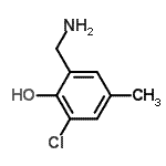 CAS#: 344326-62-1, 2-(Aminomethyl)-6-Chloro-4-Methylphenol