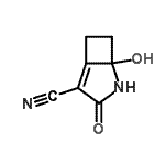 CAS#: 344327-22-6, 1-Hydroxy-3-Oxo-2-Azabicyclo[3.2.0]Hept-4-Ene-4-Carbonitrile