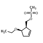 CAS#: 344327-57-7, [(1R,5R)-5-Ethoxy-2-Cyclopenten-1-Yl]Methyl Methanesulfonate
