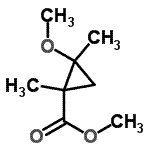CAS#: 344355-06-2, Methyl 2-Methoxy-1,2-Dimethylcyclopropanecarboxylate