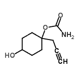 CAS 登录号：344411-23-0， 4-羟基-1-(2-丙炔-1-基)环己基氨基甲酸酯