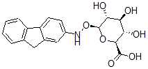 CAS 登录号：34461-49-9， (2S,3S,4S,5R,6S)-6-(9H-芴-2-基氨基)氧基-3,4,5-三羟基四氢吡喃-2-羧酸