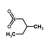 CAS 登录号：3457-57-6， 2-甲基-1-硝基丁烷