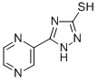 CAS#: 3458-03-5, 5-Pyrazin-2-Yl-1,2-Dihydro-1,2,4-Triazole-3-Thione