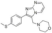 CAS#: 3458-59-1, 2-(4-Methylsulfanylphenyl)-3-(Morpholin-4-Ylmethyl)Imidazo[1,2-a]Pyrimidine