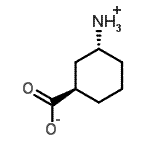 CAS#: 34583-99-8, (1R,3R)-3-Ammoniocyclohexanecarboxylate