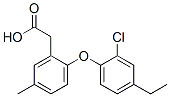 CAS#: 34643-09-9, 2-[2-(2-Chloro-4-Ethylphenoxy)-5-Methylphenyl]Acetic Acid