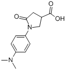 CAS 登录号:346644-26-6, (3S)-1-(4-二甲基氨基苯基)-5-氧代吡咯烷-3-羧酸