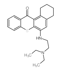 CAS#: 34667-48-6, 6-(2-Diethylaminoethylamino)-1,2,3,4-Tetrahydrobenzo[a]Thioxanthen-12-One