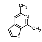 CAS#: 34668-39-8, 5,7-Dimethylthieno[2,3-c]Pyridine