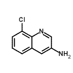 CAS#: 347146-21-8, 8-Chloro-3-Quinolinamine