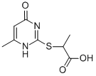 CAS 登录号：347341-65-5， (2S)-2-[(4-甲基-6-氧代-3H-嘧啶-2-基)硫基]丙酸
