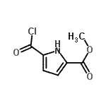CAS#: 347362-31-6, Methyl 5-(Chlorocarbonyl)-1H-Pyrrole-2-Carboxylate