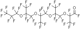 CAS#: 34761-47-2, Perfluoro-2,5,8,11-Tetramethyl-3,6,9,12-Tetraoxapentadecanoyl Fluoride