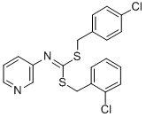 CAS#: 34763-34-3, [1-(2-Chlorophenyl)-1-(4-Chlorophenyl)Ethyl] (Pyridin-3-Ylamino)Methanedithioate