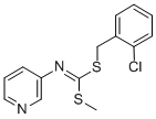 CAS#: 34763-36-5, 1-[(2-Chlorophenyl)Methylsulfanyl]-1-Methylsulfanyl-N-Pyridin-3-Ylmethanimine
