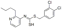 CAS#: 34763-54-7, S-[(3,4-Dichlorophenyl)Methyl] [(2-Butylpyridin-3-Yl)Amino]Methanethioate