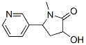 CAS 登录号：34834-67-8， 3-羟基-1-甲基-5-吡啶-3-基-吡咯烷-2-酮