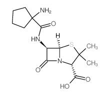 CAS#: 3485-08-3, 6-[(1-Aminocyclopentanecarbonyl)Amino]-3,3-Dimethyl-7-Oxo-4-Thia-1-Azabicyclo[3.2.0]Heptane-2-Carboxylic Acid