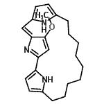 CAS#: 34852-35-2, (5E)-4-Methoxy-23,24,25-Triazatetracyclo[18.2.1.1<Sup>2,5</Sup>.1<Sup>7,10</Sup>]Pentacosa-1(22),2(25),3,5,7,9,20-Heptaene