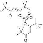 CAS 登录号：34872-98-5， 二(2,2,6,6-四甲基-3,5-庚二酮酸)二氧化钼(VI)